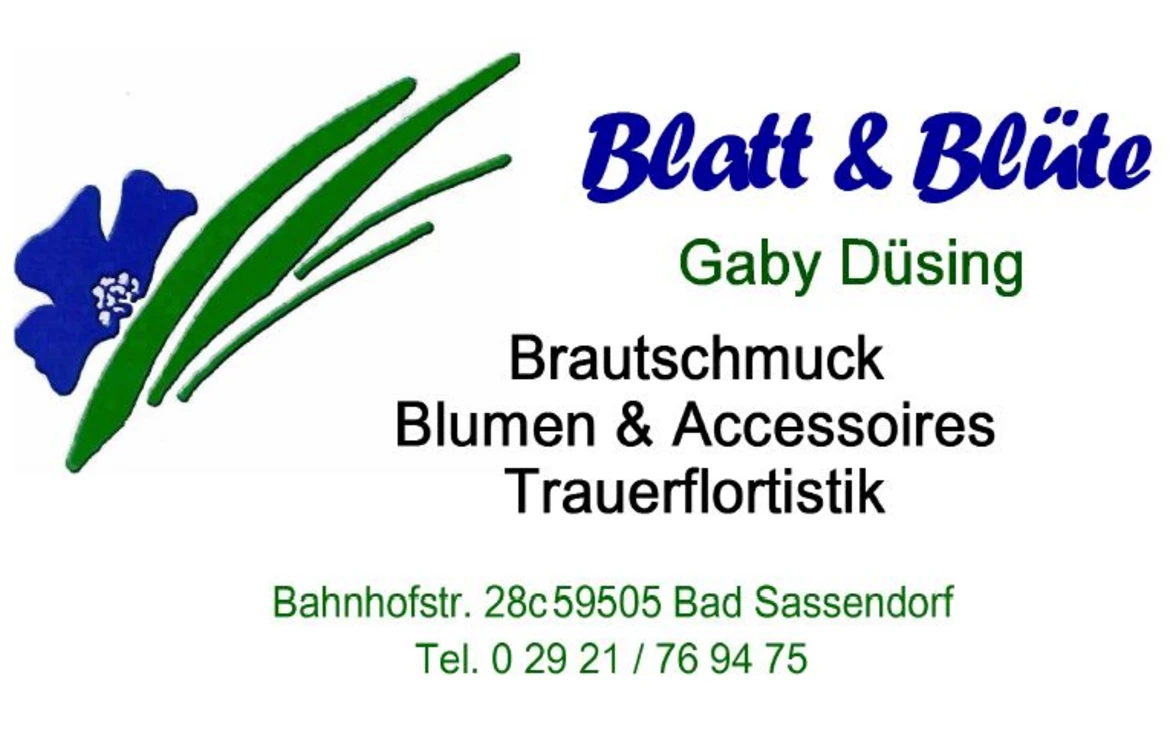 Logo Blatt & Blüte
