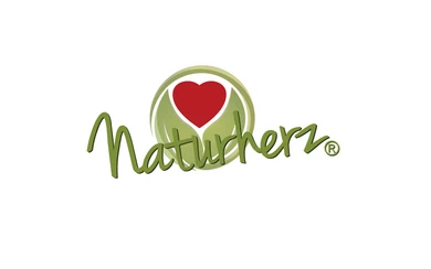 Das ist das Logo von Naturherz, einem Geschäft in Bad Sassendorf, in dem es verschiedene Produkte aus der Natur gibt, zum Beispiel Seifen und Shampoos, aber auch Tee und Nahrungsergänzungsmittel.