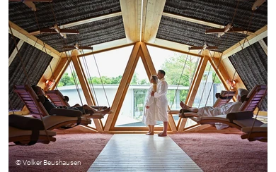 Ruheraum im Gradierwerk