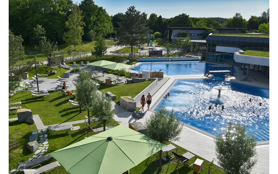 Börde Therme - Blick von oben