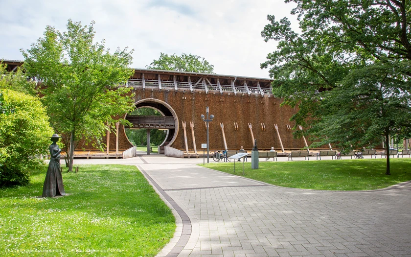 Gradierwerk im Kurpark Bad Sassendorf III