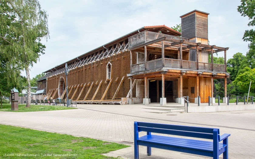 Gradierwerk im Kurpark Bad Sassendorf II