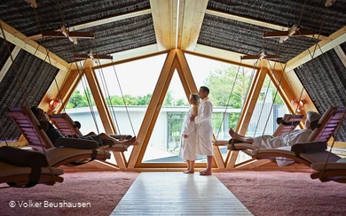 Ruheraum im Gradierwerk