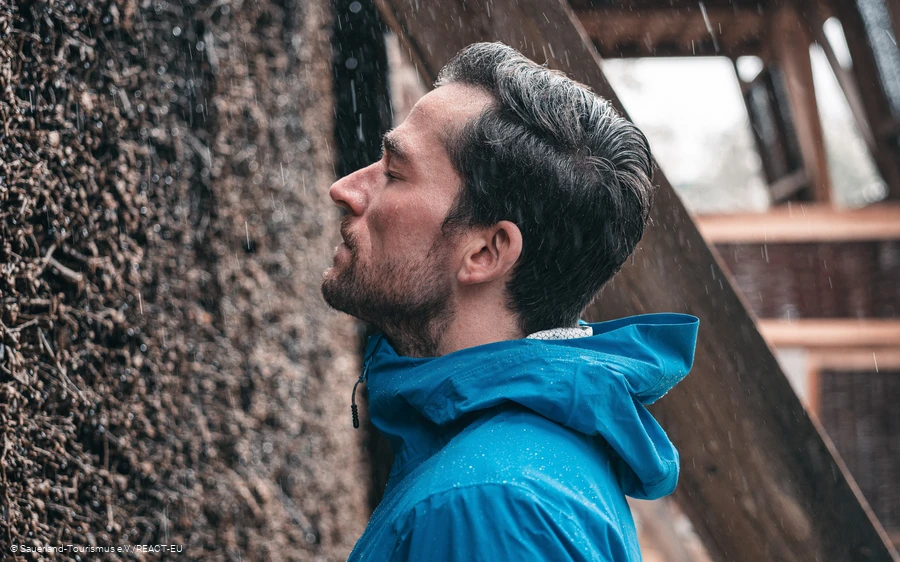 Durchatmen am Gradierwerk