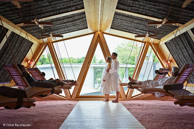 Ruheraum im Gradierwerk