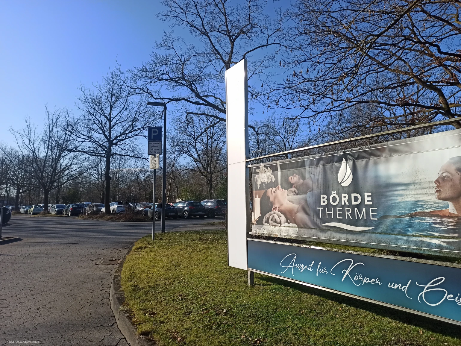 Parkplatz Börde Therme